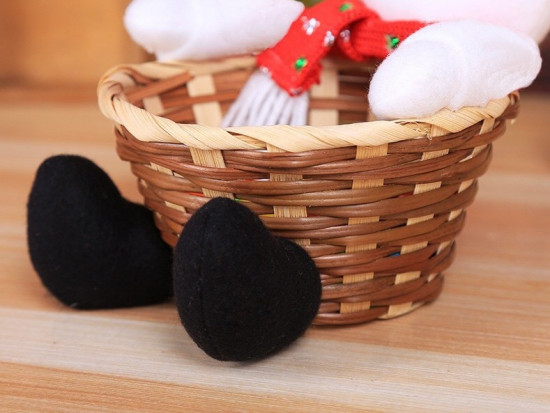 Корзина новогодняя «Дед Мороз»