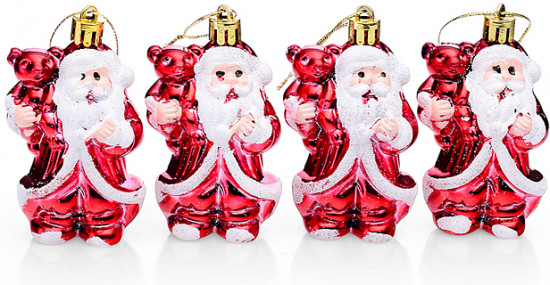 Набор новогодних украшений «Дедушка Мороз»