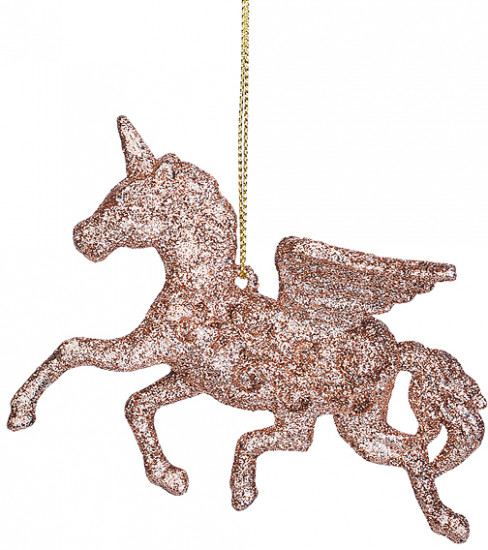 Набор новогодних украшений «Елочка и единорожка»