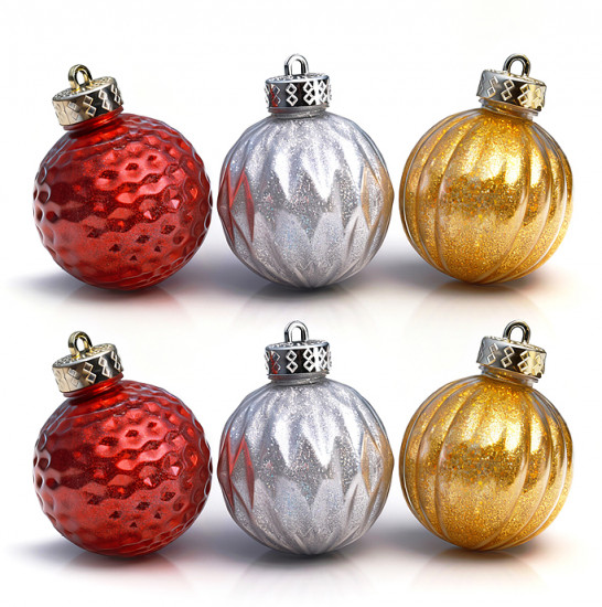 Набор новогодних украшений «Ёлочные фантазии»