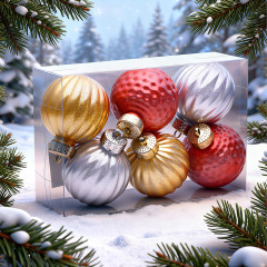 Набор новогодних украшений «Ёлочные фантазии» - Фото 2