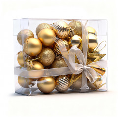 Набор новогодних украшений «Золотое время» - Фото 4