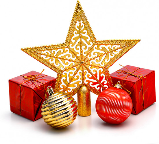 Набор новогодних украшений «Краски Нового года»