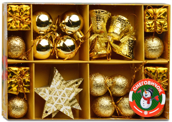 Набор новогодних украшений «Новогоднее чудо»