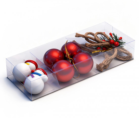 Набор новогодних украшений «Новогодние игрушки»