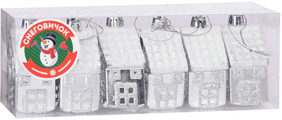 Набор новогодних украшений «Сказочный домик»