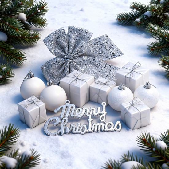 Набор новогодних украшений «Счастливого Нового года»