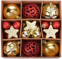 Набор новогодних украшений «Шарики и звездочки» - Фото 7