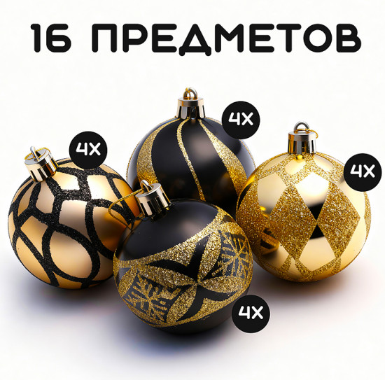Набор новогодних украшений