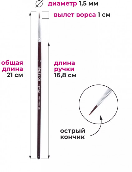 Кисть «Frida»