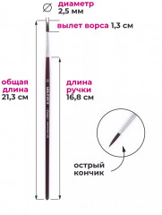 Кисть «Frida» - Фото 1