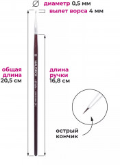 Кисть «Frida» - Фото 1