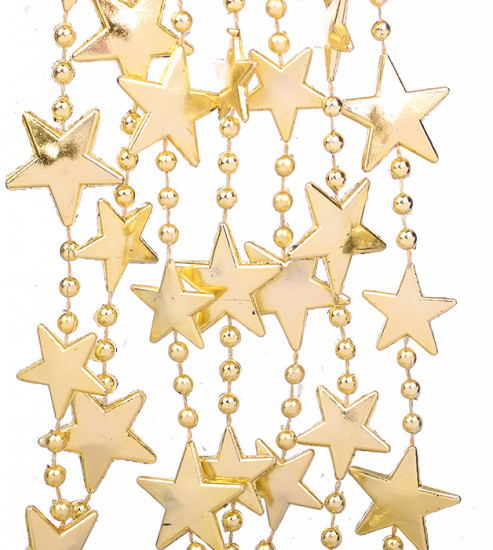Украшение новогоднее «Бусы звезды»