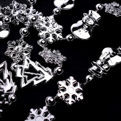 Украшение новогоднее «Бусы кристаллики» - Фото 1