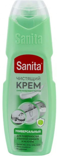 Набор универсальных чистящих средств «Мгновенный очиститель + крем чистящий Зеленый чай и лайм»