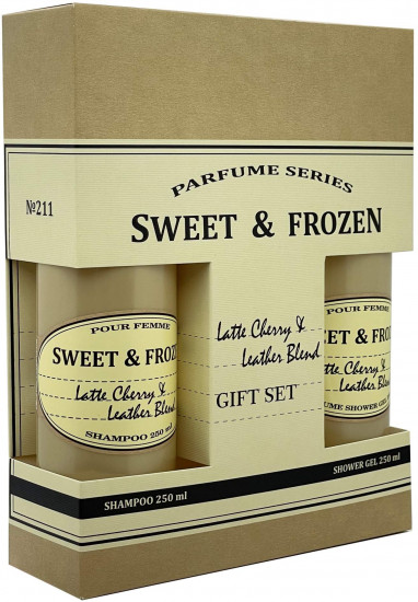 Набор подарочный для женщин №211 «Latte Cherry & Leather Blend»