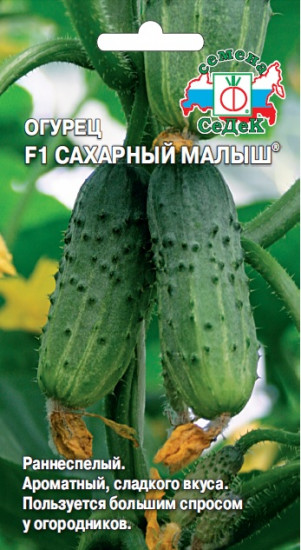 Семена огурца «F1 Сахарный малыш»