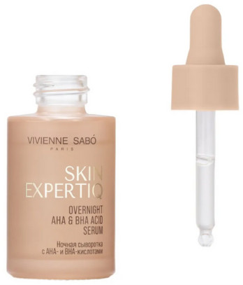 Ночная сыворотка с АНА- и ВНА-кислотами «Overnight Aha & Bha Acid Serum»