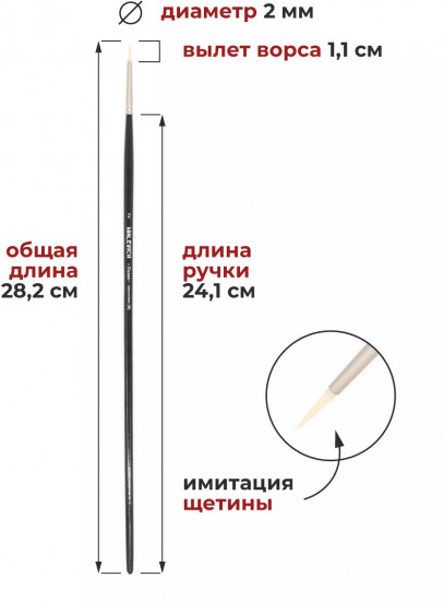 Набор кистей «Tician»