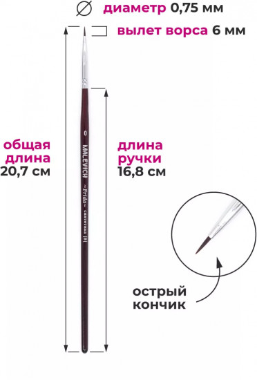 Кисть «Frida»