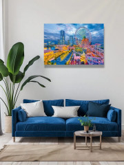 Пазл «Япония. Вечерняя Йокогама» - Фото 2