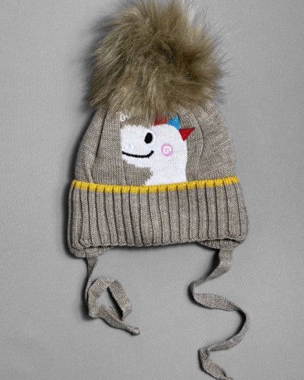 Комплект шапка и шарф детский