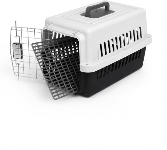 Переноска для животных с металлической дверцей