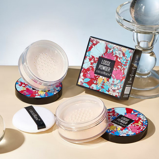 Пудра для лица рассыпчатая, оттенок 01 слоновая кость