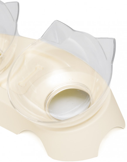 Миска двойная на подставке