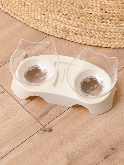 Миска двойная на подставке