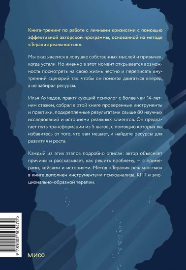 Терапия реальностью. Как убрать то, что тянет вниз, и усилить то, что делает тебя собой