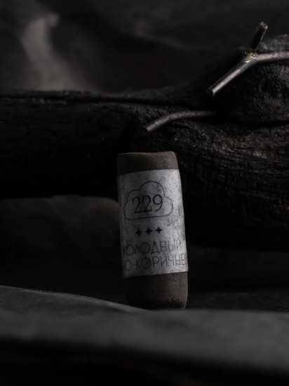 Пастель сухая художественная, 229 холодный тёмно-коричневый