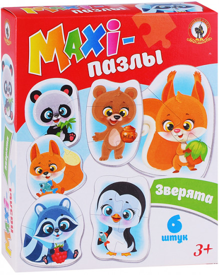 Макси-пазл «Зверята»