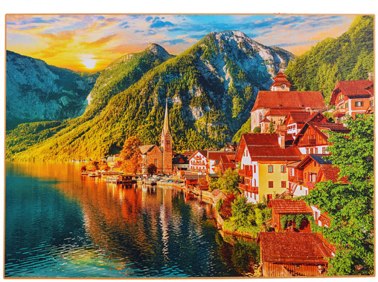 Набор пазлов 2в1 «Европейские виды»