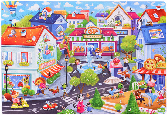 Пазл «Городок»