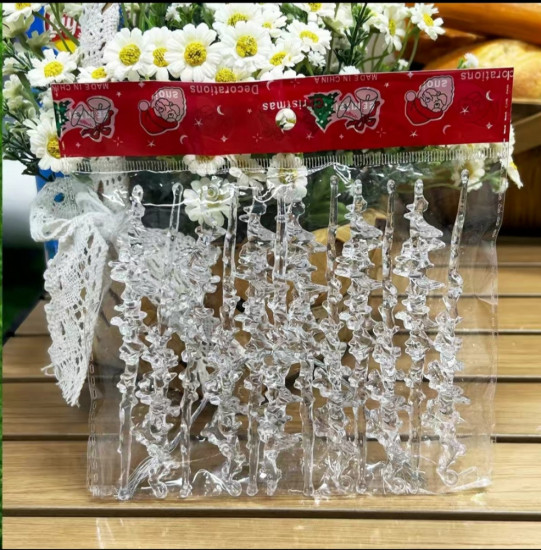 Набор новогодних украшений «Сосулька»