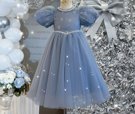 Нарядное платье для девочек «Эльза»
