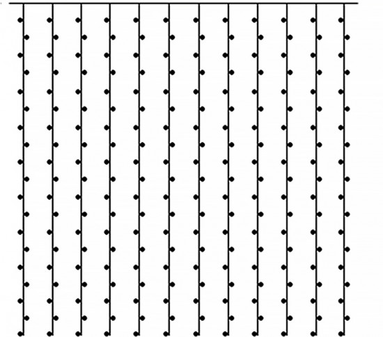 Электрогирлянда «Водопад»