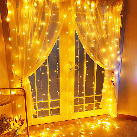 Электрогирлянда-занавес