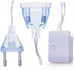 Электрогирлянда-занавес «Звездочки» - Фото 2