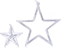 Электрогирлянда-занавес «Звездочки» - Фото 4