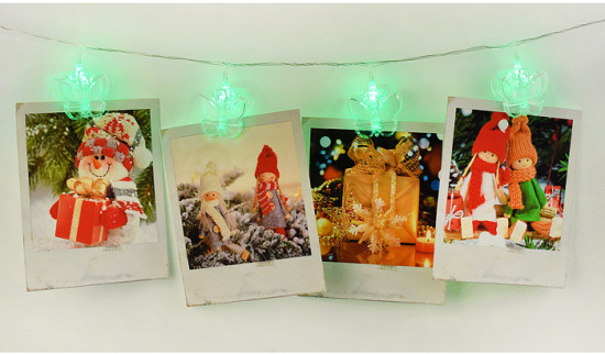 Электрогирлянда-прищепка «Бабочки»