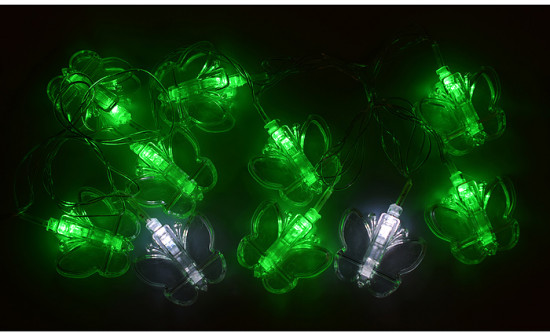 Электрогирлянда-прищепка «Бабочки»