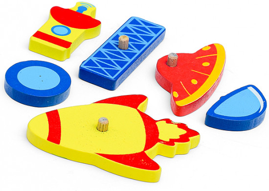 Пазл-вкладыш «В космосе»