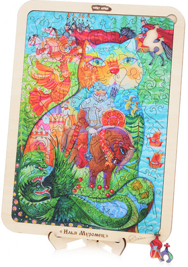 Пазл-вкладыш «Илья муромец»