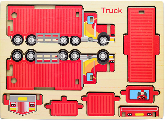 Пазл «Грузовик»