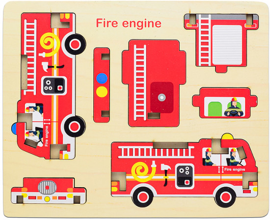 Пазл «Пожарная машина»