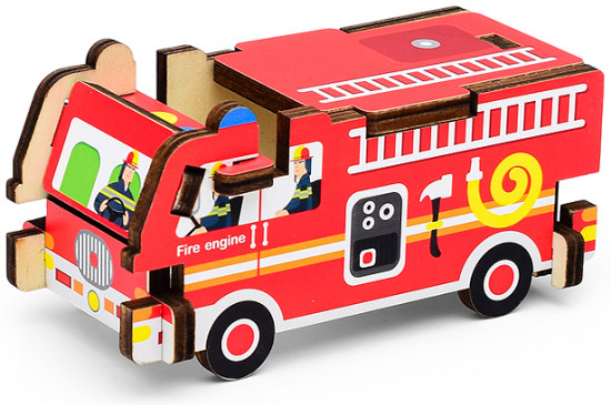 Пазл «Пожарная машина»