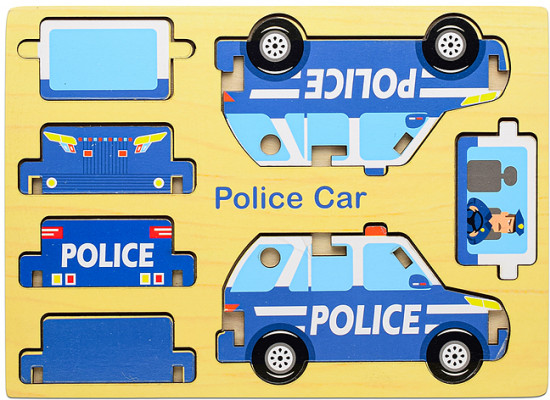 Пазл «Полицейская машина»