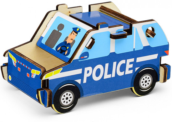 Пазл «Полицейская машина»